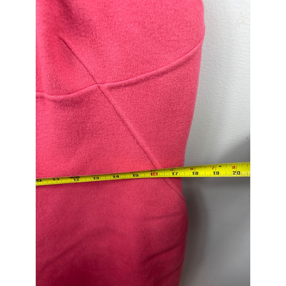 Talbots Pink Wool Blend Sheath Dress Womens 16 Sleeveless Career Preppy - Picture 5 of 7